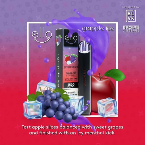 Blvk Ello Grapple Ice Disposable TFN 2500 Puffs