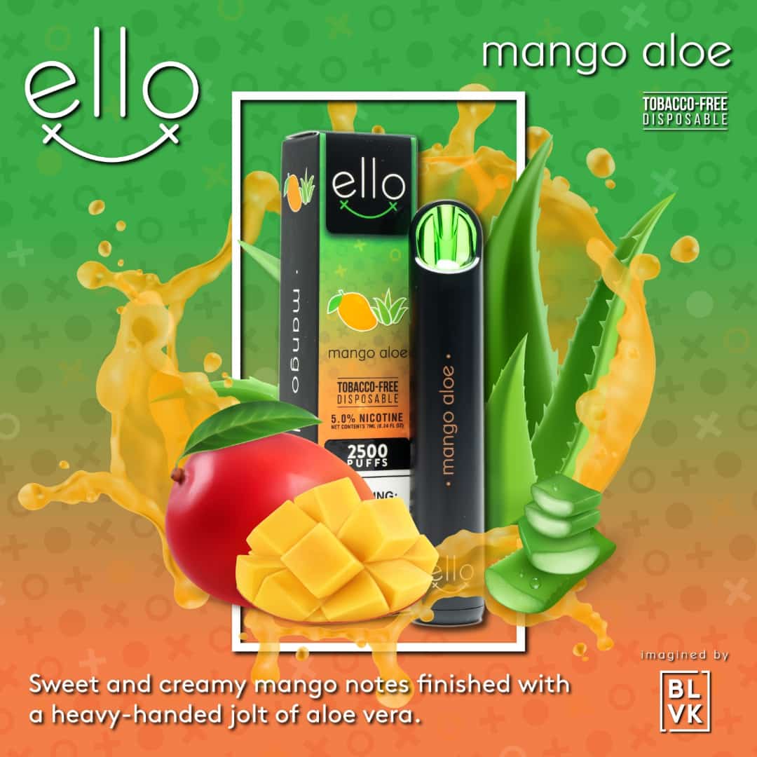 Blvk Ello Mango Aloe Disposable TFN 2500 Puffs