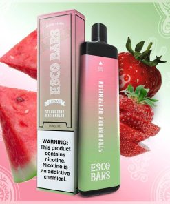 Esco Bars Mega Strawberry Watermelon 5000 Puffs 2x Rechargeable