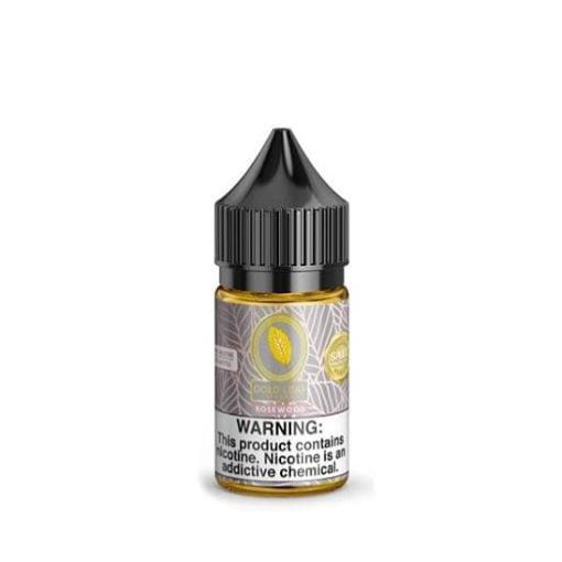 Gold Leaf Rosewood 30mL Saltnic 30mg