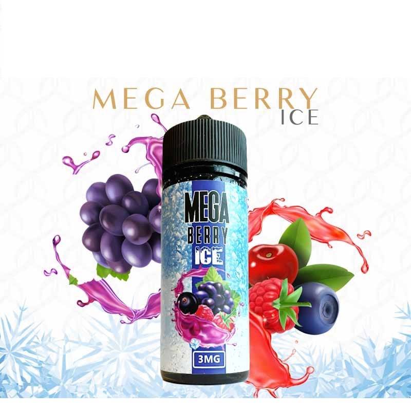 Mega Berry Ice Freebase 120mL 3mg