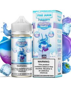 Pod Juice Blue Razz Slushy Freeze