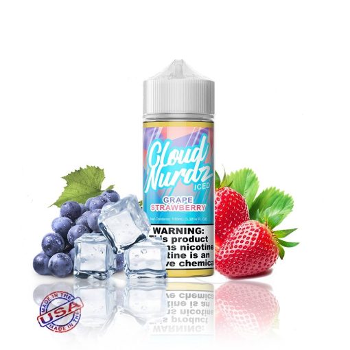 Grape Strawberry Iced 100ml 3mg-6mg