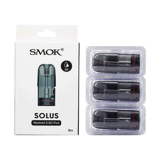 smok solus pod cartridge 0.9oHms Mesh Pod