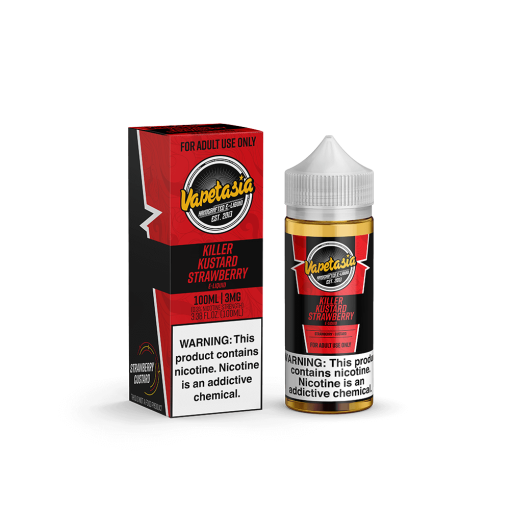 Vapetasia Killer Kustard Strawberry 100ml 3mg