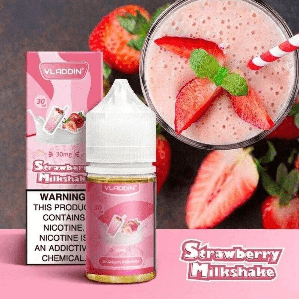 Vladdin Strawberry Milkshake Saltnic 30ml