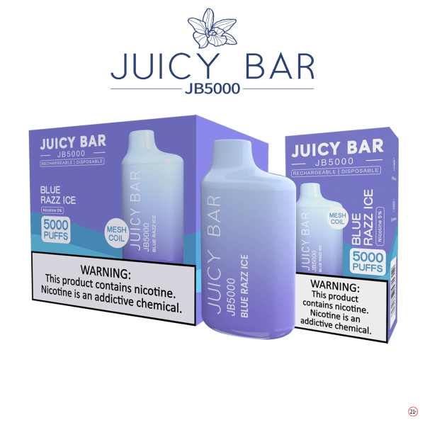 Juicy Bar BlueRazz Ice Disposable