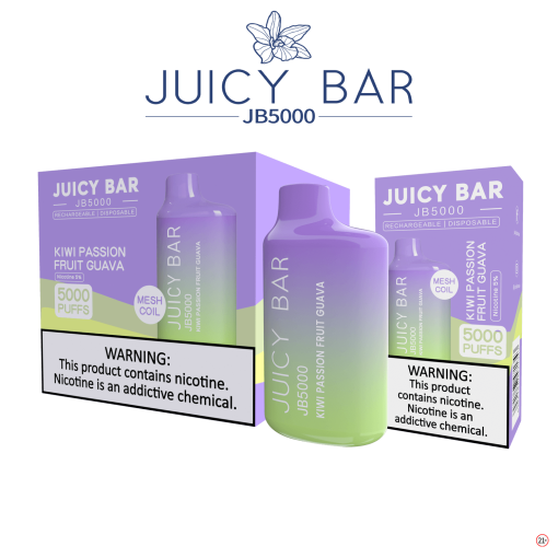 Juicy Bar Kiwi Passion Fruit Guava Disposable