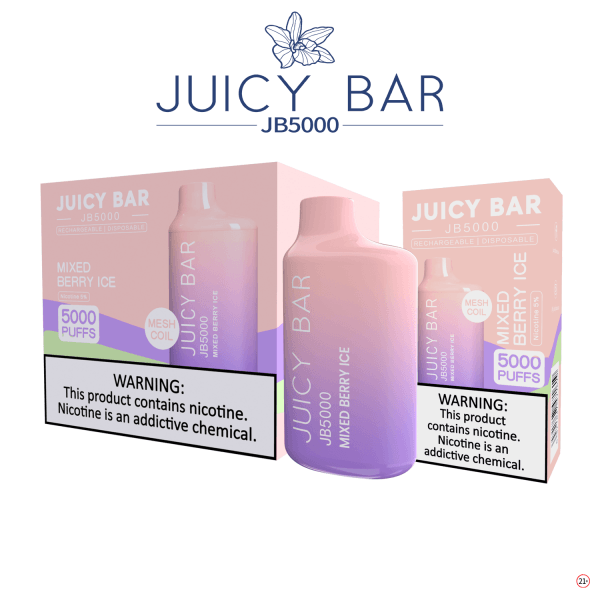 Juicy Bar Mixed Berry Ice Disposable