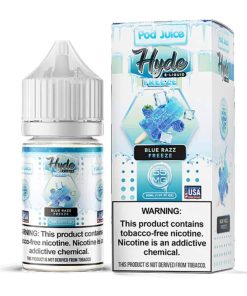 Blue Razz Freeze Saltnic Pod Juice x Hyde Salt