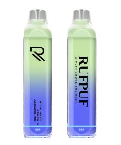 RufPuf Blue Razz Peach Jasmine Ice Rechargeable Disposable