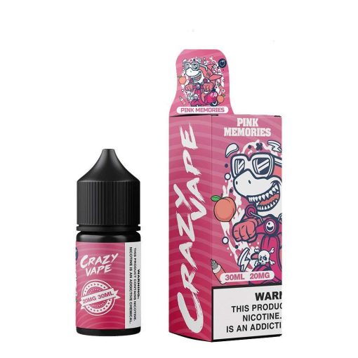 Crazy Vape Pink Memories Nic Salt