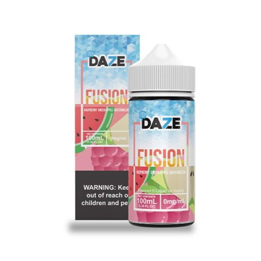 Green Apple Watermelon Iced 7Daze 100ml Freebase