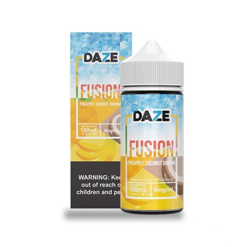 Pineapple Coconut Banana Iced 7Daze 100ml Freebase