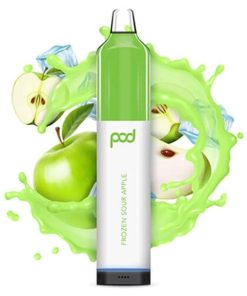 Frozen Sour Apple Pod Juice Rechargeable Disposable Pod