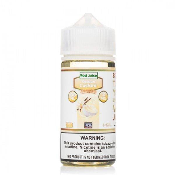 Golden Custard Pod Juice 100ml
