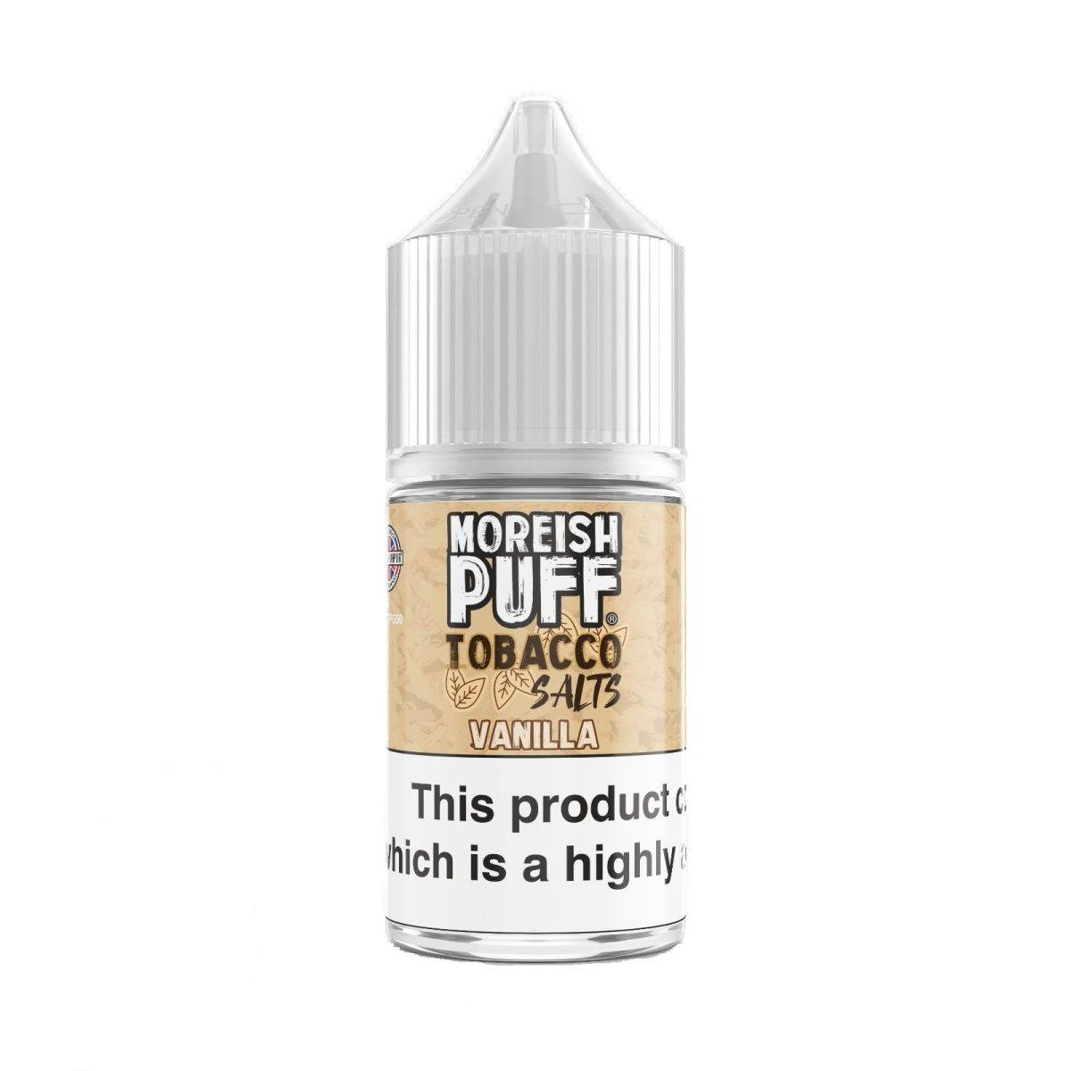 Moreish Puff Vanilla Tobacco Nic Salt