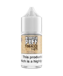 Moreish Puff Vanilla Tobacco Nic Salt