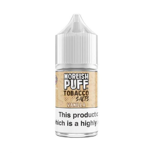 Moreish Puff Vanilla Tobacco Nic Salt