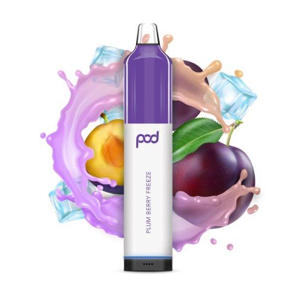 Plum Berry Freeze Pod Juice Rechargeable Disposable Pod