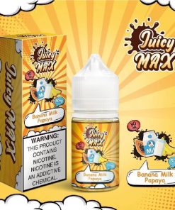 Banana Milk Papaya Juicy Max Nic Salt 30ml