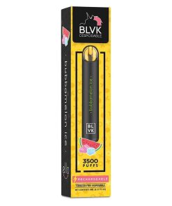 Bubbamelon Ice Blvk Ello Plus Disposable Vape Pod 3500 Puffs