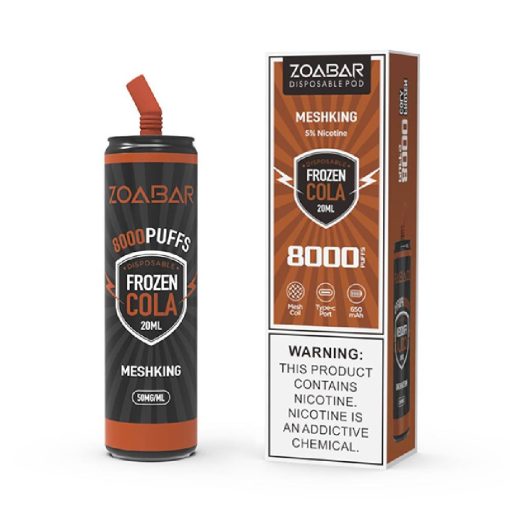 Frozen Cola Zoabar Meshking Disposable Vape Pod