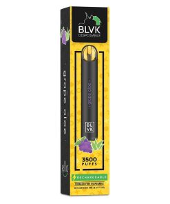 Grape Aloe Blvk Ello Plus Disposable Vape Pod 3500 Puffs