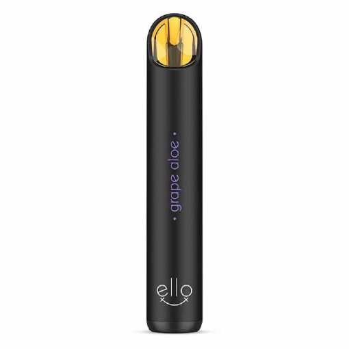 Grape Aloe Blvk Ello Plus Disposable Vape Pod 3500 Puffs