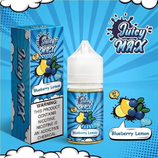 Blueberry Lemon Juicy Max Nic Salt