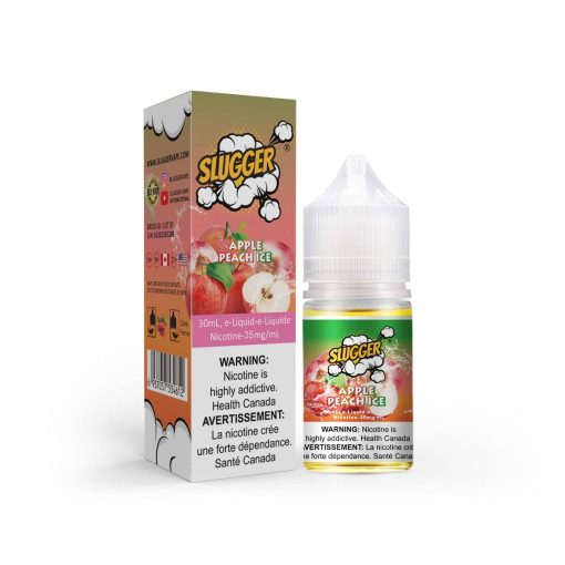 Slugger Apple Peach Ice Nic Salt