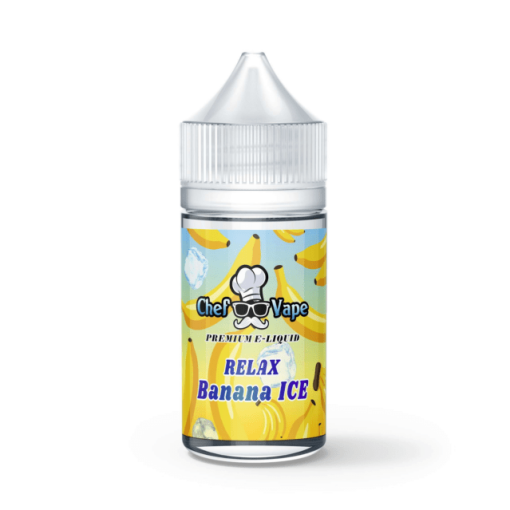 Chef Vape Relax Banana Ice Nic Salt