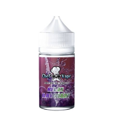 Chef Vape Relax Blackcurrant Ice Nic Salt