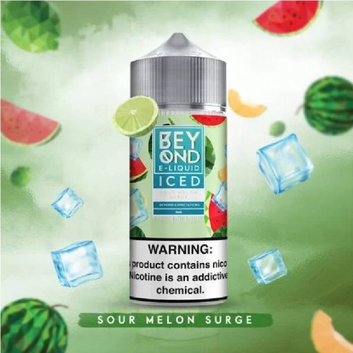 Iced Sour Melon Surge Beyond E-Liquid