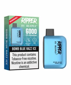 Rufpuf Ripper Bomb Blue Razz Ice Disposable in Pakistan