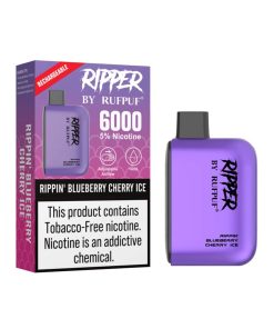 Rufpuf Ripper Poppin' Blueberry Cherry Ice Disposable