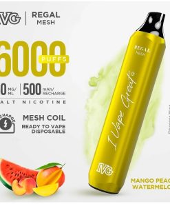 IVG Mango Peach Watermelon Ice Regal Mesh Disposable in Pakistan