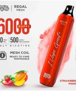 IVG Strawberry Mango Ice Regal Mesh Disposable in Pakistan