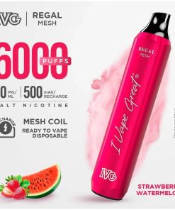 IVG Strawberry Watermelon Ice Regal Mesh Disposable in Pakistan