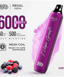 IVG Vimto Ice Regal Mesh 6000 Puffs Disposable Pod in Pakistan