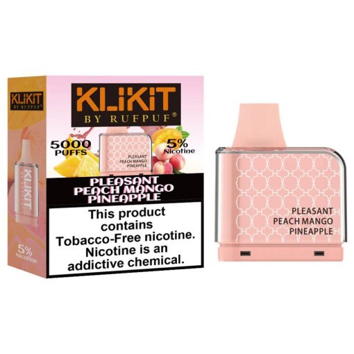 Rufpuf Klikit Pleasant Peach Mango Pineapple Ice Disposable