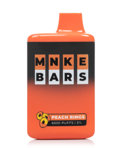 MNKE Bars Peach Rings Ice Disposable Pod