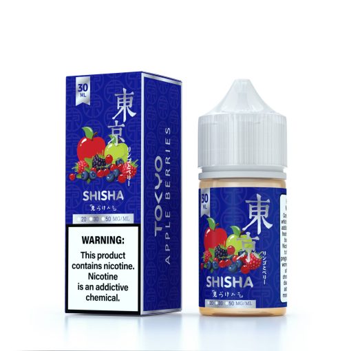 Tokyo Apple Berries Silver Shisha Series Nic Salt in Pakistan