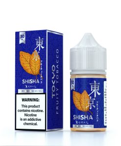 Tokyo Fruity Tobacco Silver Shisha Series Nic Salt in Pakistan