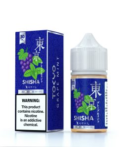 Tokyo Grape Mint Silver Shisha Series Nic Salt in Pakistan