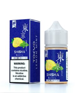 Tokyo Lemon Mint Silver Shisha Series Nic Salt in Pakistan