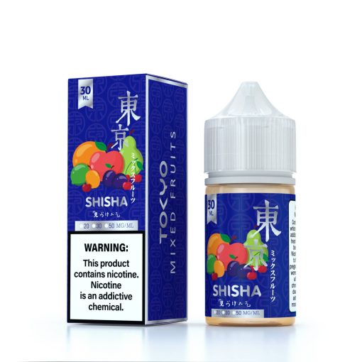 Tokyo Mixed Fruits Silver Shisha Series Nic Salt in Pakistan