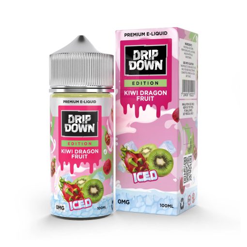 Drip Down Freebase Kiwi Dragon Fruit Ice Edition Ice Series in Karachi Pakistan