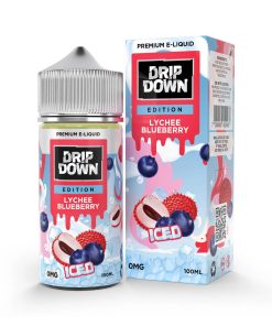 Drip Down Freebase Lychee Blueberry Ice Edition Ice Series in Karachi Pakistan