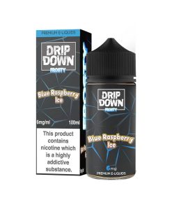 Drip Down Frosty Freebase Blue Raspberry Ice 100ml